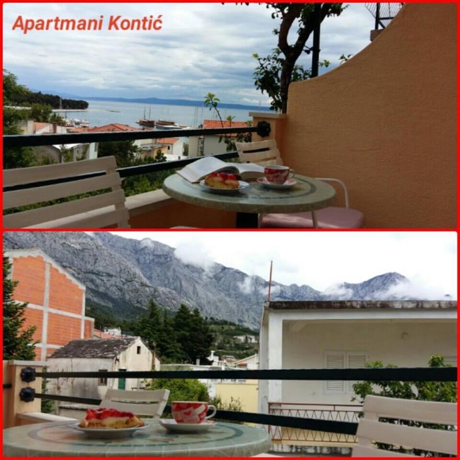Apartmani Kontic Baška Voda Exteriér fotografie